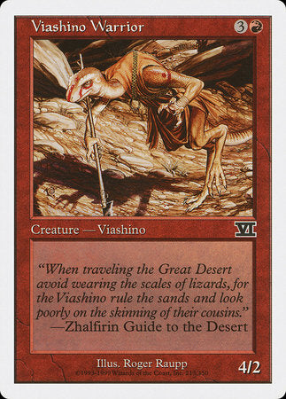 Viashino Warrior [Classic Sixth Edition] | Mindsight Gaming