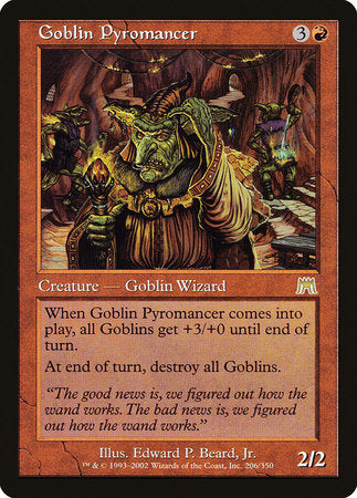 Goblin Pyromancer [Onslaught] | Mindsight Gaming