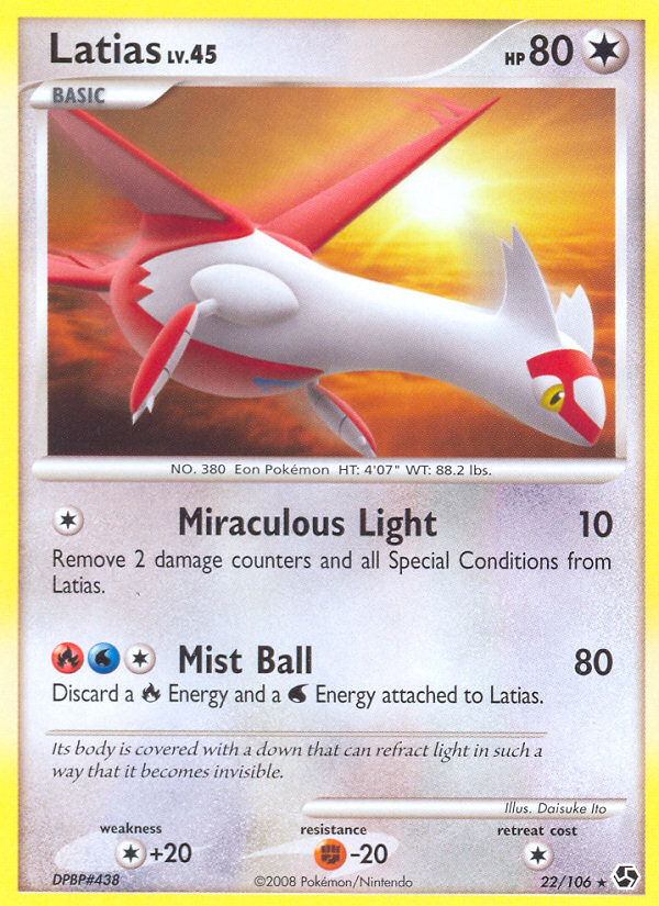 Latias (22/106) [Diamond & Pearl: Great Encounters] | Mindsight Gaming