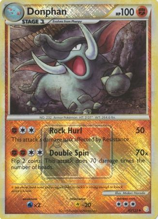 Donphan (40/123) (League Promo) [HeartGold & SoulSilver: Base Set] | Mindsight Gaming