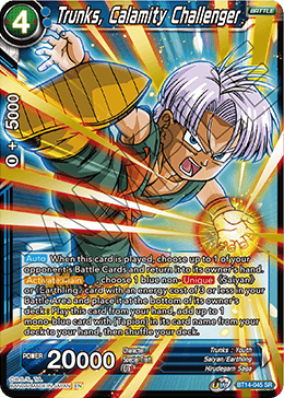 Trunks, Calamity Challenger (BT14-045) [Cross Spirits] | Mindsight Gaming