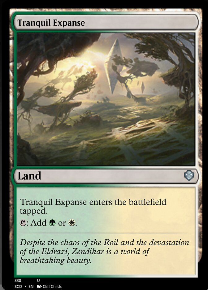 Tranquil Expanse [Starter Commander Decks] | Mindsight Gaming