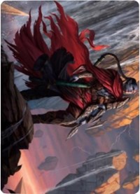 Anowon, the Ruin Thief Art Card [Zendikar Rising Art Series] | Mindsight Gaming