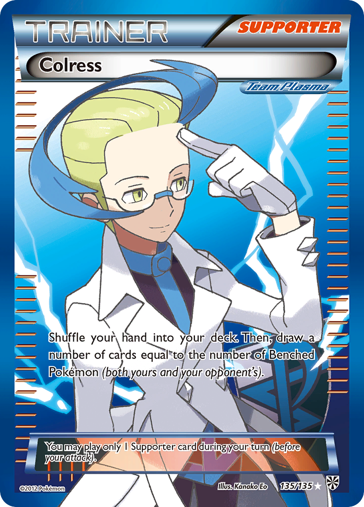 Colress (135/135) [Black & White: Plasma Storm] | Mindsight Gaming