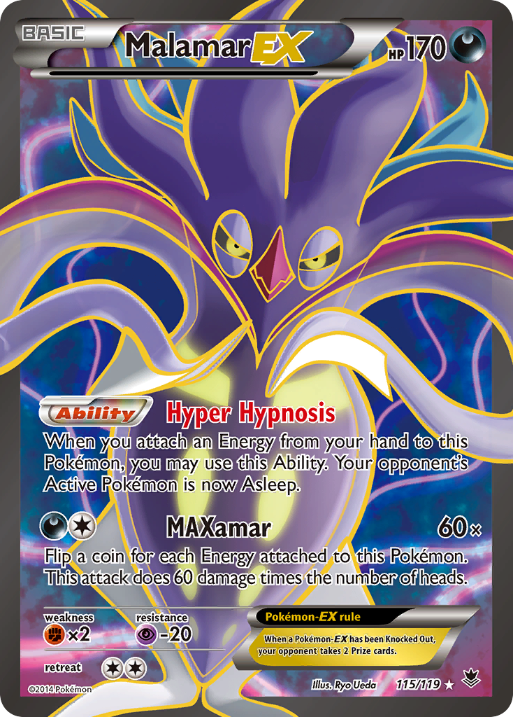 Malamar EX (115/119) [XY: Phantom Forces] | Mindsight Gaming