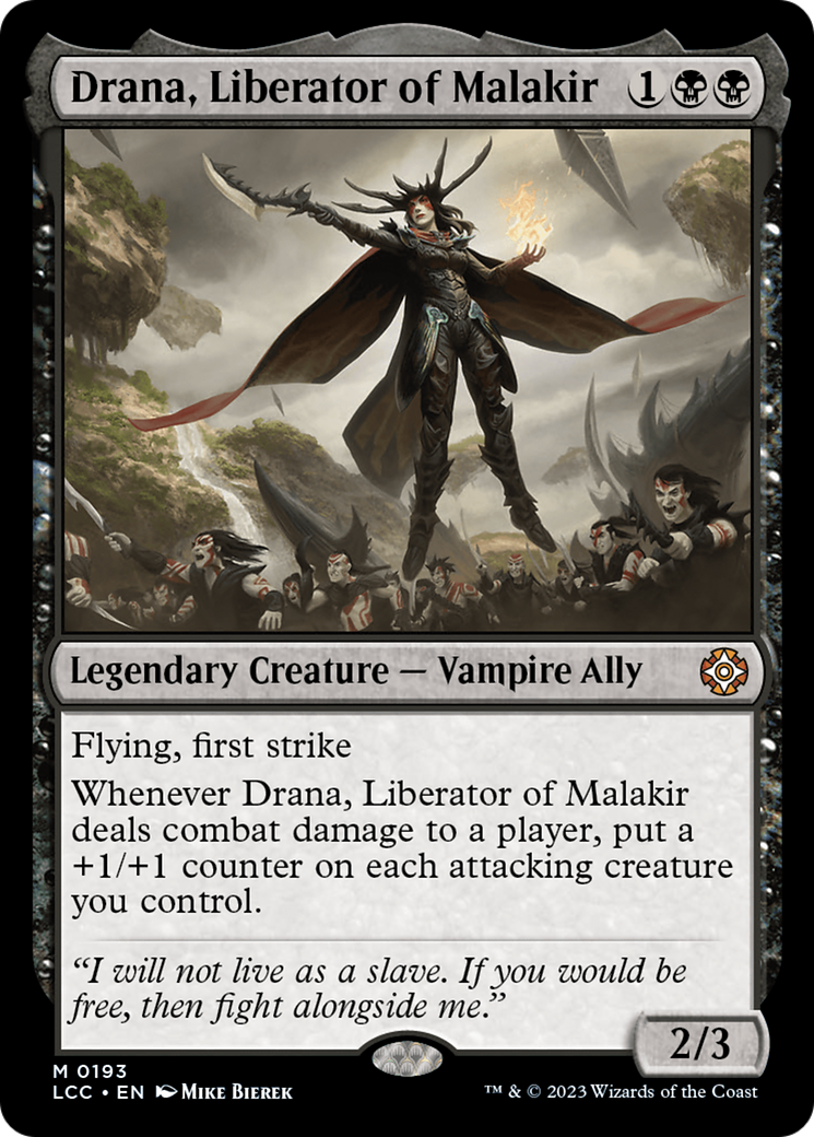 Drana, Liberator of Malakir [The Lost Caverns of Ixalan Commander] | Mindsight Gaming