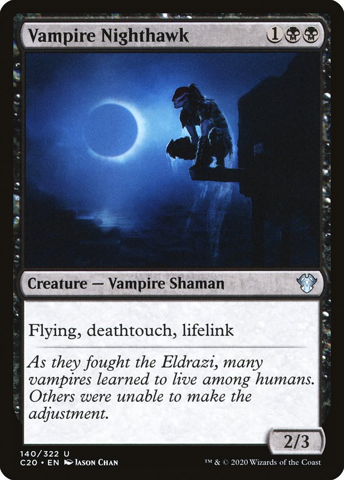 Vampire Nighthawk [Commander 2020] | Mindsight Gaming