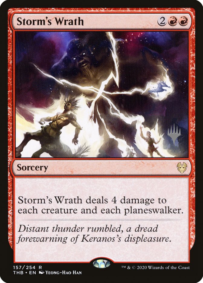 Storm's Wrath  (Promo Pack) [Theros Beyond Death Promos] | Mindsight Gaming