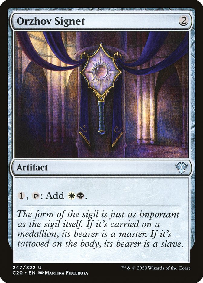 Orzhov Signet [Commander 2020] | Mindsight Gaming