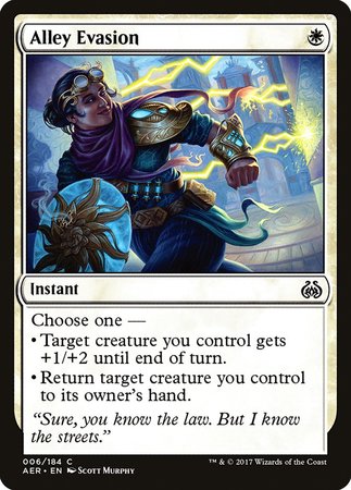 Alley Evasion [Aether Revolt] | Mindsight Gaming