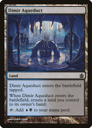 Dimir Aqueduct [Commander 2011] | Mindsight Gaming