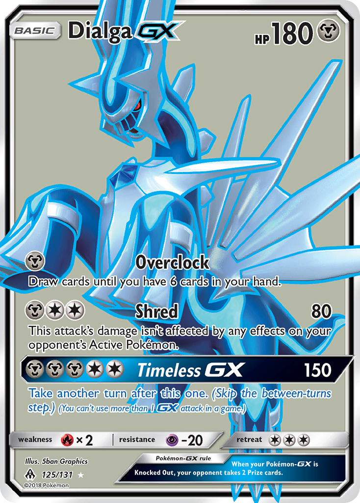 Dialga GX (125/131) [Sun & Moon: Forbidden Light] | Mindsight Gaming