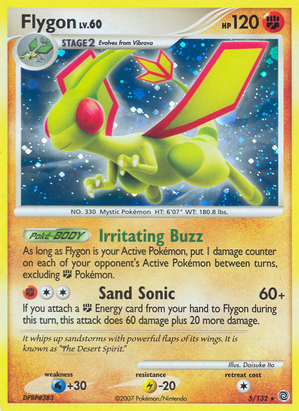 Flygon (5/132) [Diamond & Pearl: Secret Wonders] | Mindsight Gaming