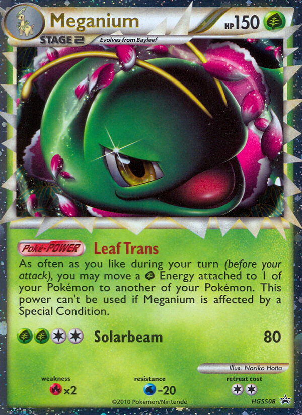 Meganium (HGSS08) [HeartGold & SoulSilver: Black Star Promos] | Mindsight Gaming