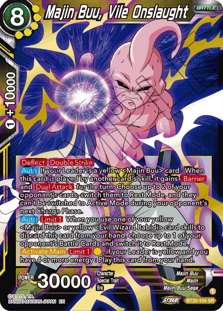 Majin Buu, Vile Onslaught (BT20-104) [Power Absorbed] | Mindsight Gaming