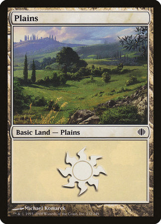 Plains (232) [Shards of Alara] | Mindsight Gaming