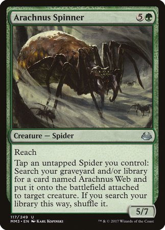 Arachnus Spinner [Modern Masters 2017] | Mindsight Gaming