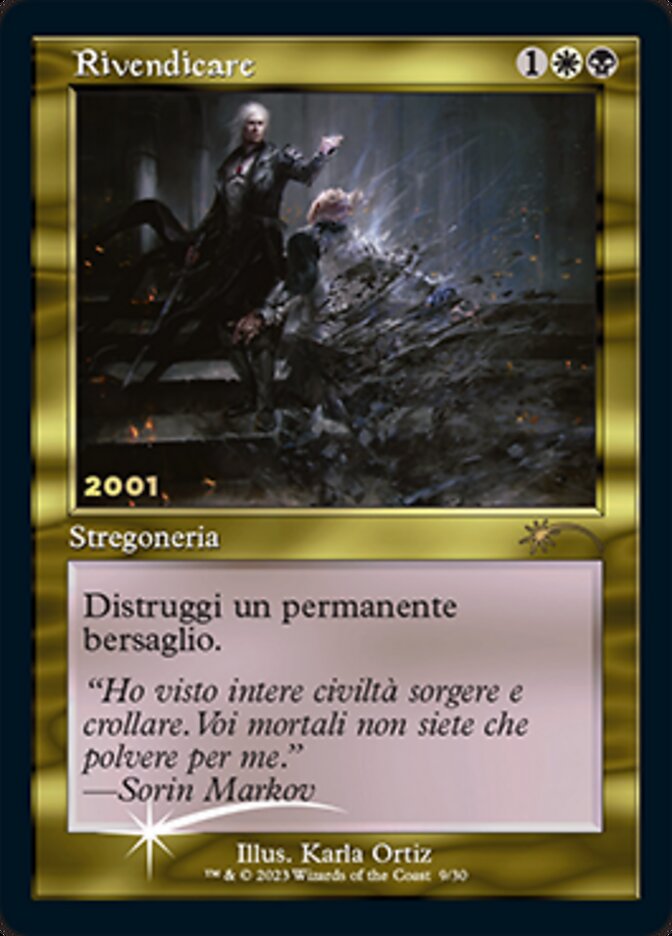 Rivendicare (Vindicate) [30th Anniversary Promos] | Mindsight Gaming