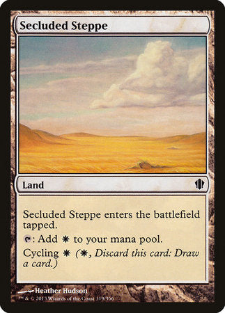 Secluded Steppe [Commander 2013] | Mindsight Gaming