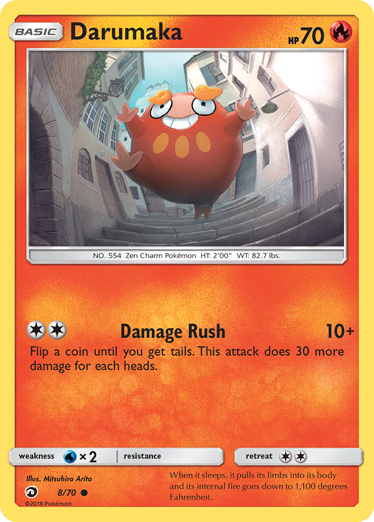 Darumaka (8/70) [Sun & Moon: Dragon Majesty] | Mindsight Gaming