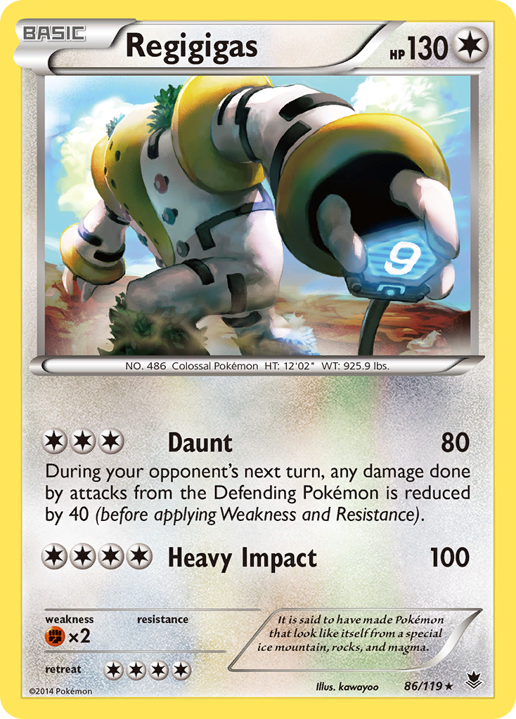 Regigigas (86/119) [XY: Phantom Forces] | Mindsight Gaming