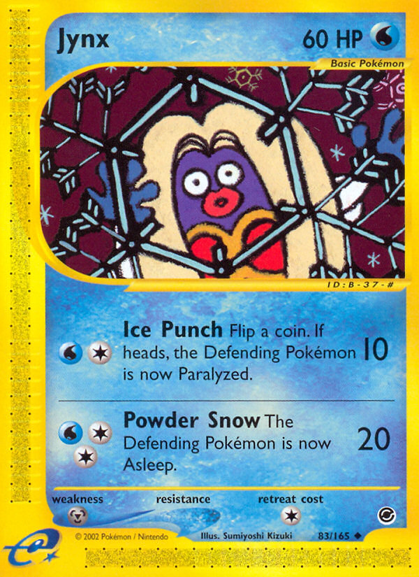 Jynx (83/165) [Expedition: Base Set] | Mindsight Gaming