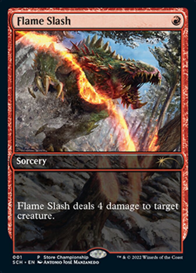 Flame Slash (Extended Art) [Store Championships 2022] | Mindsight Gaming