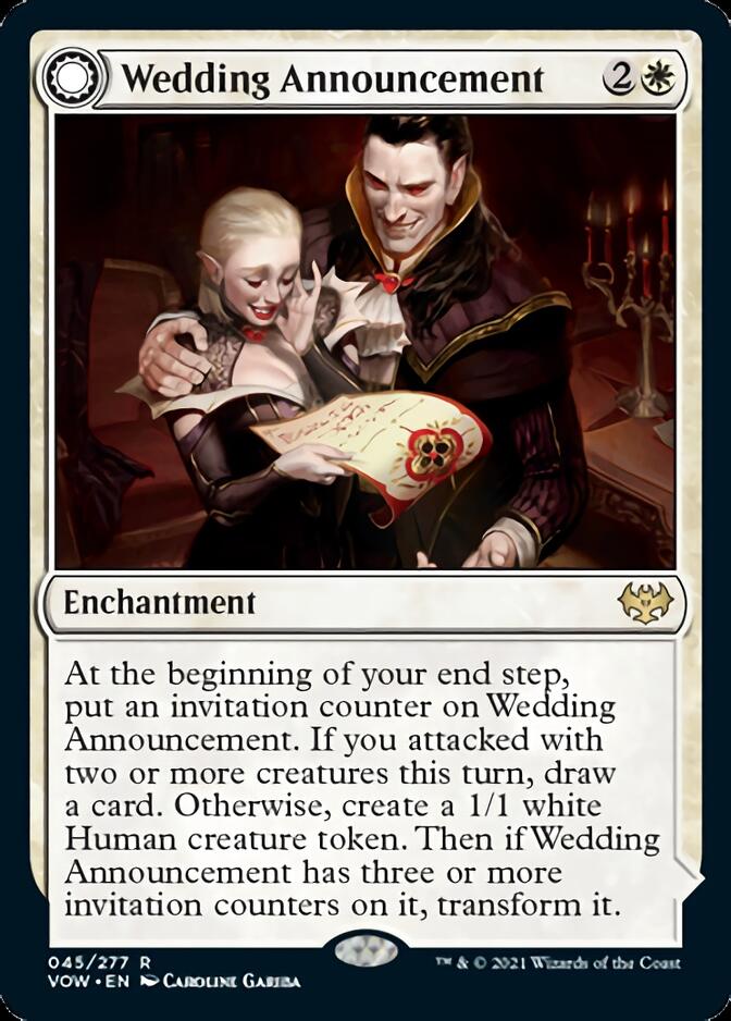 Wedding Announcement // Wedding Festivity [Innistrad: Crimson Vow] | Mindsight Gaming