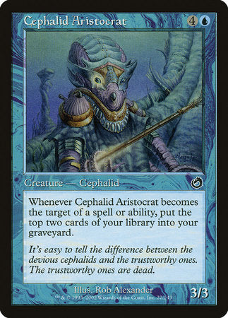 Cephalid Aristocrat [Torment] | Mindsight Gaming