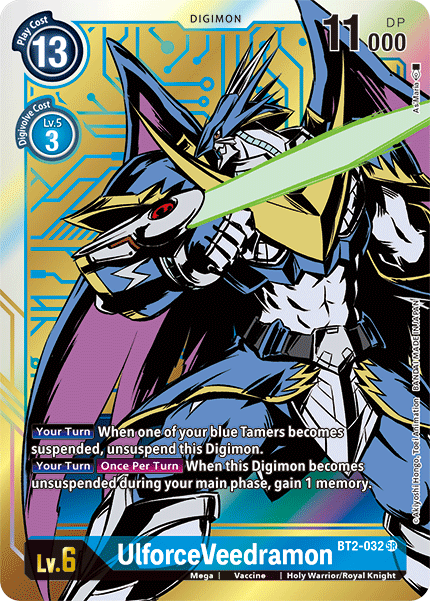 UlforceVeedramon [BT2-032] (Alternate Art) [Release Special Booster Ver.1.5] | Mindsight Gaming