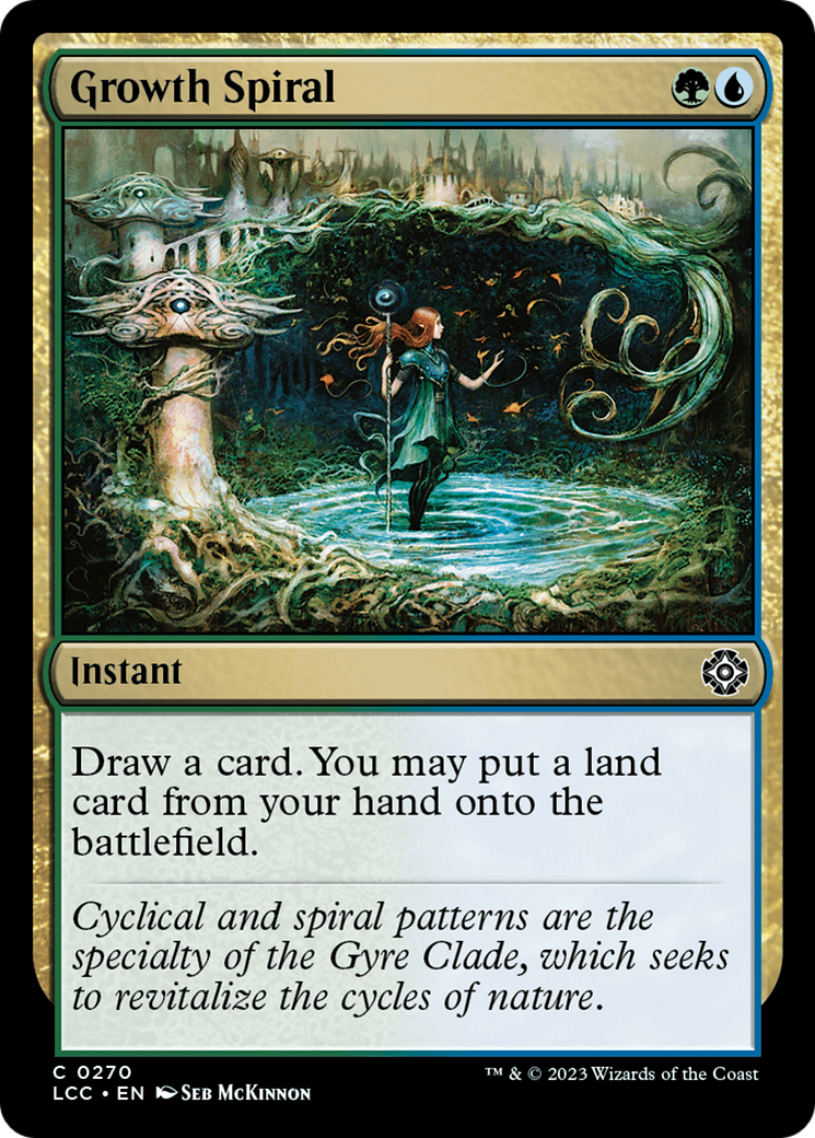 Growth Spiral [The Lost Caverns of Ixalan Commander] | Mindsight Gaming