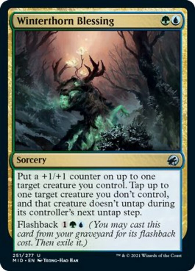 Winterthorn Blessing [Innistrad: Midnight Hunt] | Mindsight Gaming