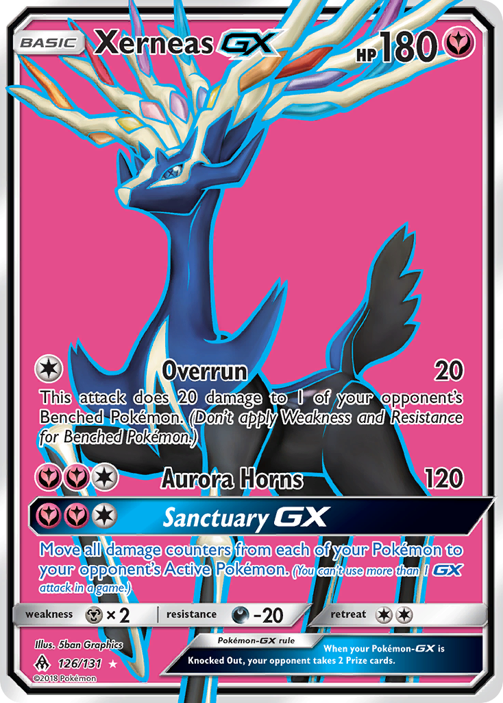 Xerneas GX (126/131) [Sun & Moon: Forbidden Light] | Mindsight Gaming