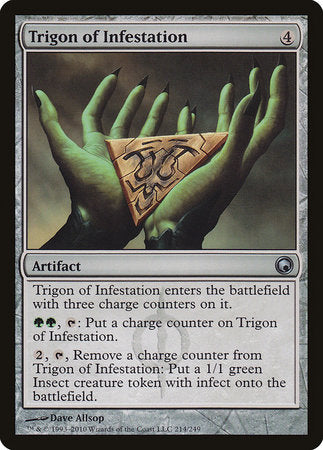 Trigon of Infestation [Scars of Mirrodin] | Mindsight Gaming