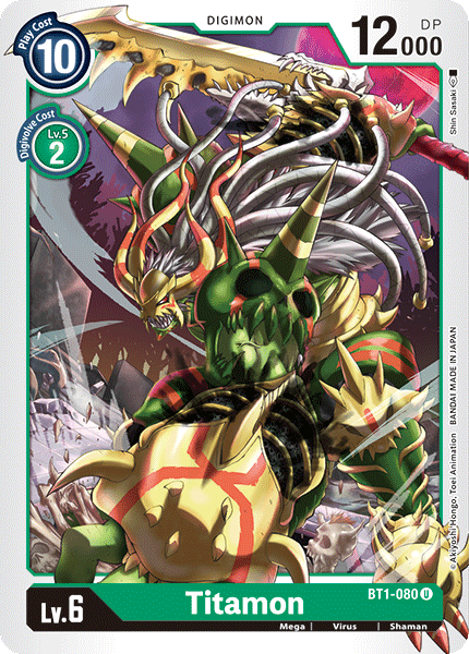 Titamon [BT1-080] [Release Special Booster Ver.1.0] | Mindsight Gaming