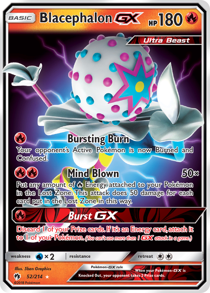 Blacephalon GX (52/214) [Sun & Moon: Lost Thunder] | Mindsight Gaming