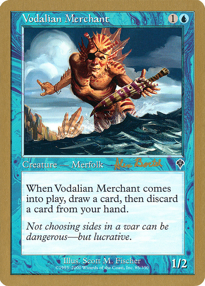 Vodalian Merchant (Alex Borteh) [World Championship Decks 2001] | Mindsight Gaming