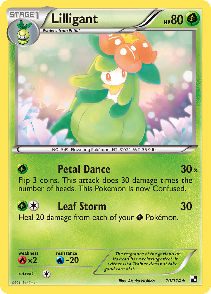 Lilligant (10/114) [Black & White: Base Set] | Mindsight Gaming