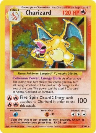 Charizard (4/102) [Base Set Unlimited] | Mindsight Gaming