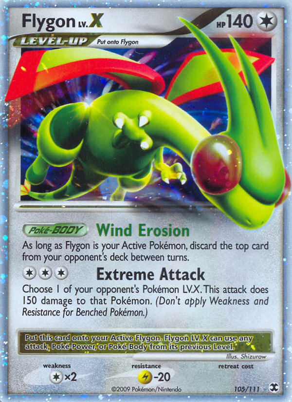 Flygon LV.X (105/111) [Platinum: Rising Rivals] | Mindsight Gaming