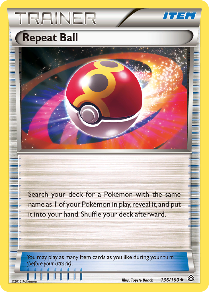 Repeat Ball (136/160) [XY: Primal Clash] | Mindsight Gaming