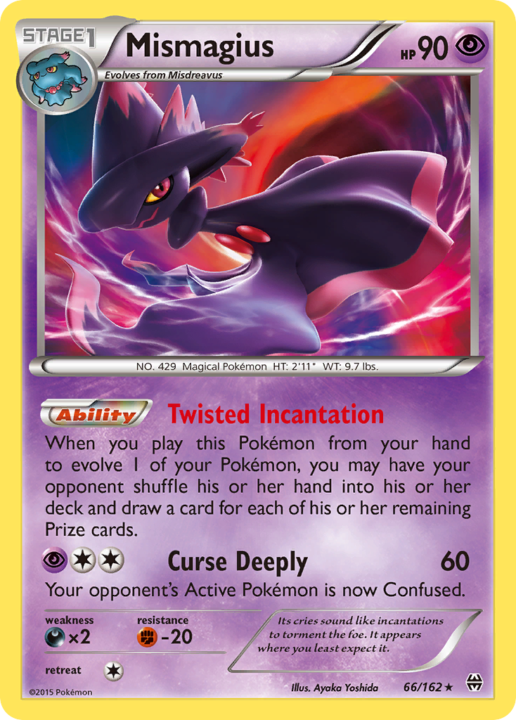 Mismagius (66/162) [XY: BREAKthrough] | Mindsight Gaming