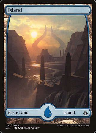 Island (251) - Full Art [Amonkhet] | Mindsight Gaming