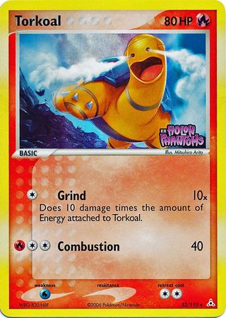 Torkoal (33/110) (Stamped) [EX: Holon Phantoms] | Mindsight Gaming