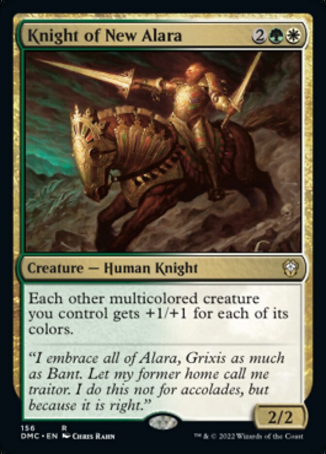 Knight of New Alara [Dominaria United Commander] | Mindsight Gaming