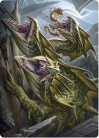 Grakmaw, Skyclave Ravager Art Card [Zendikar Rising Art Series] | Mindsight Gaming