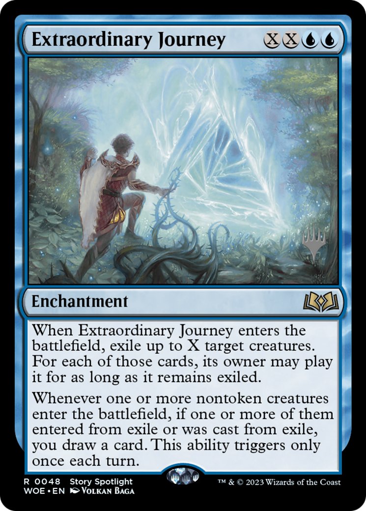 Extraordinary Journey (Promo Pack) [Wilds of Eldraine Promos] | Mindsight Gaming