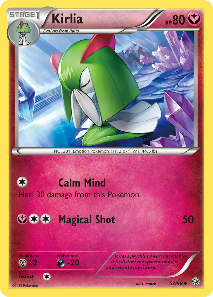 Kirlia (53/98) [XY: Ancient Origins] | Mindsight Gaming