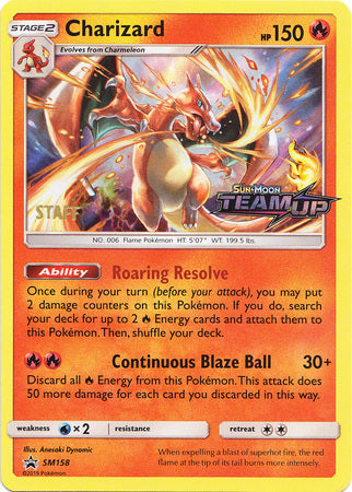 Charizard (SM158) (Staff) [Sun & Moon: Black Star Promos] | Mindsight Gaming