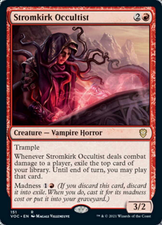 Stromkirk Occultist [Innistrad: Crimson Vow Commander] | Mindsight Gaming